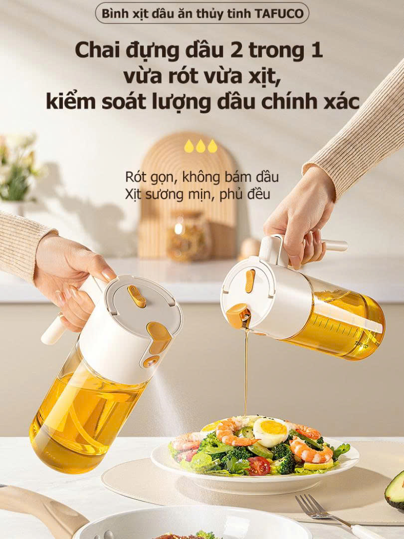 Bình xịt dầu Ăn TAFUCO 650ML_thumbnail_1