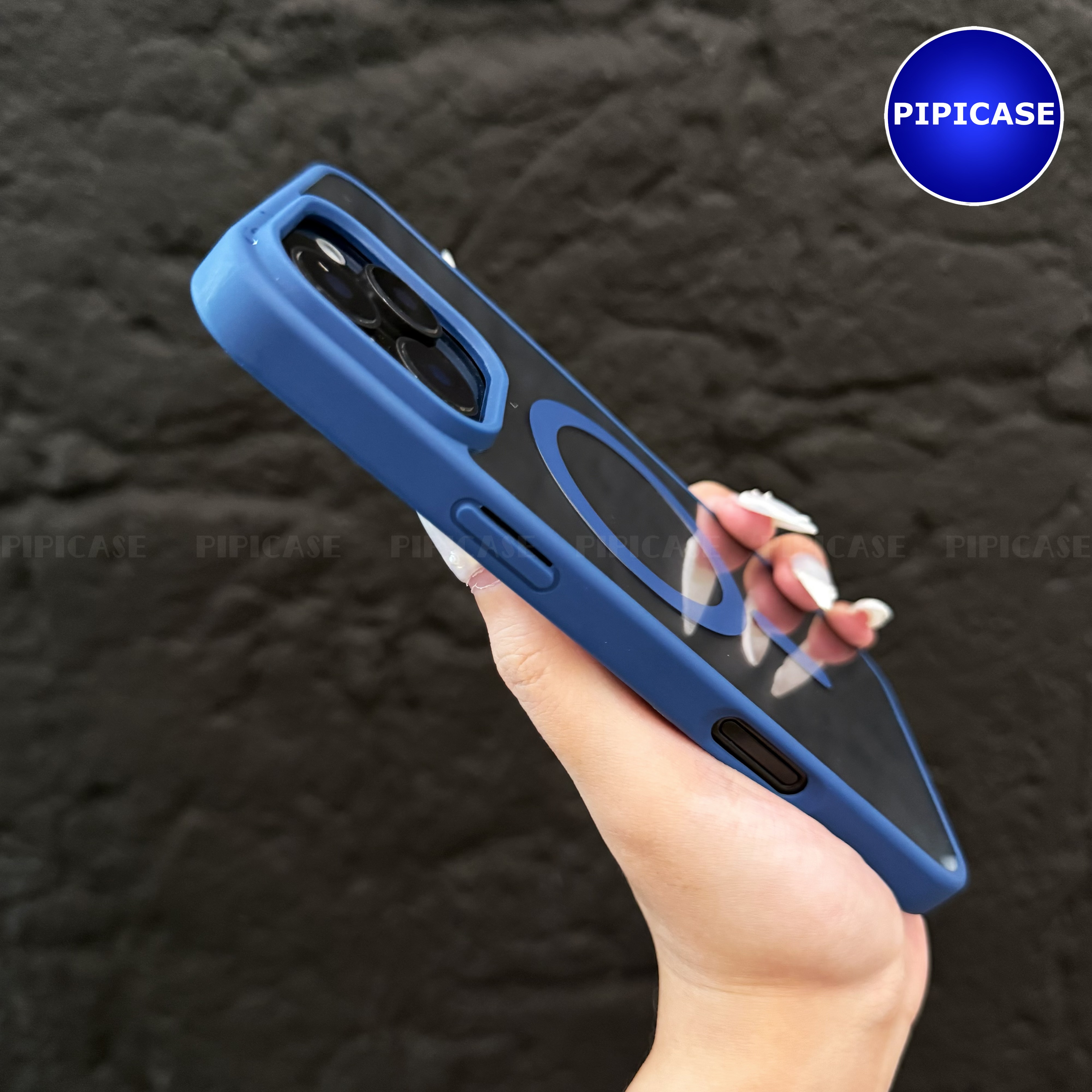 Ốp Lưng iPhone 16 Pro Max - Chic - Xanh Dương_thumbnail_15