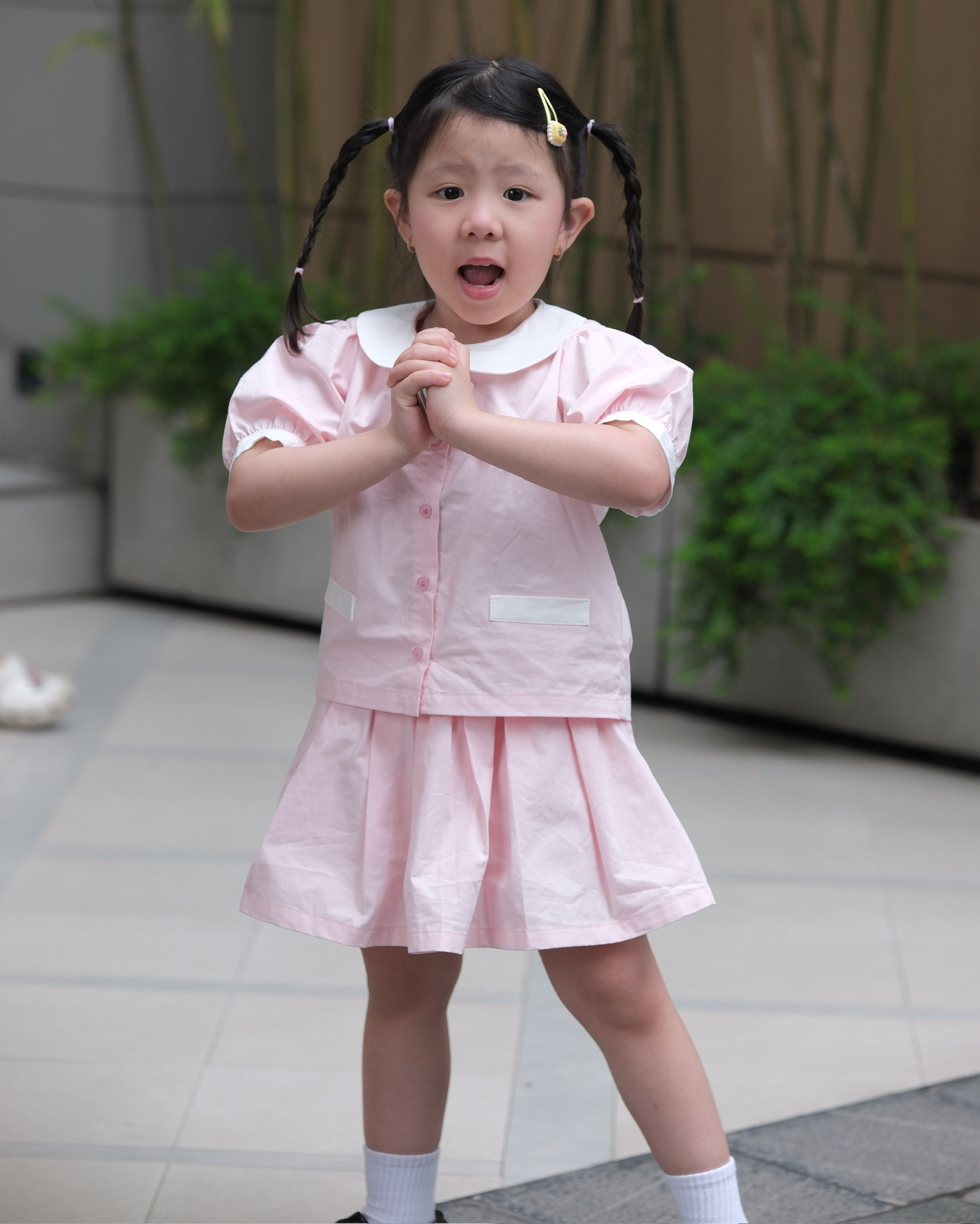 Pupil Cotton Set '25 (Áo Cổ Sen x Chân Váy)