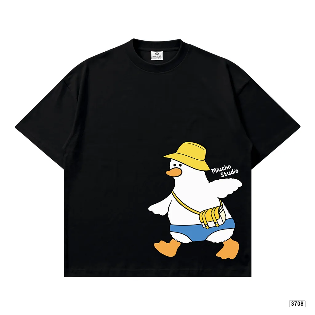 Áo thun form boxy vịt con đáng yêu Miucho 3708_thumbnail_10
