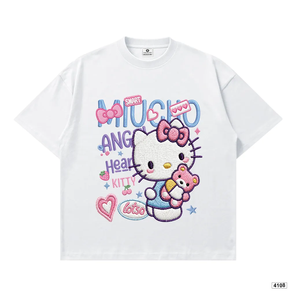 Áo thun nữ form boxy Mèo con đáng yêu Miucho 4108_thumbnail_10