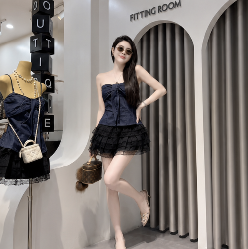 Chân váy ngắn tầng 1224
