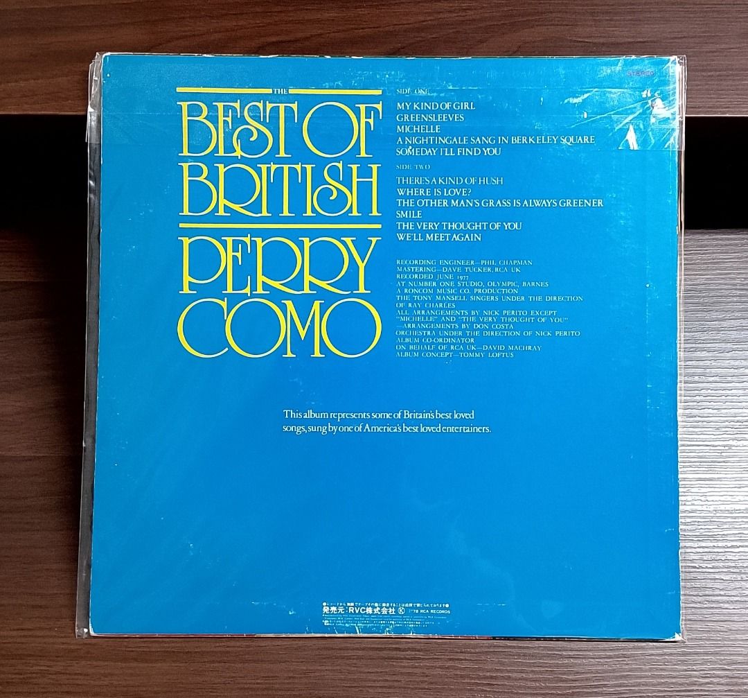 PERRY COMO - BEST OF BRITISH _thumbnail_1
