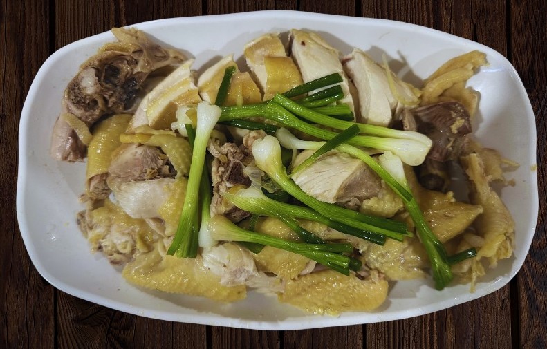 Gà hấp/luộc