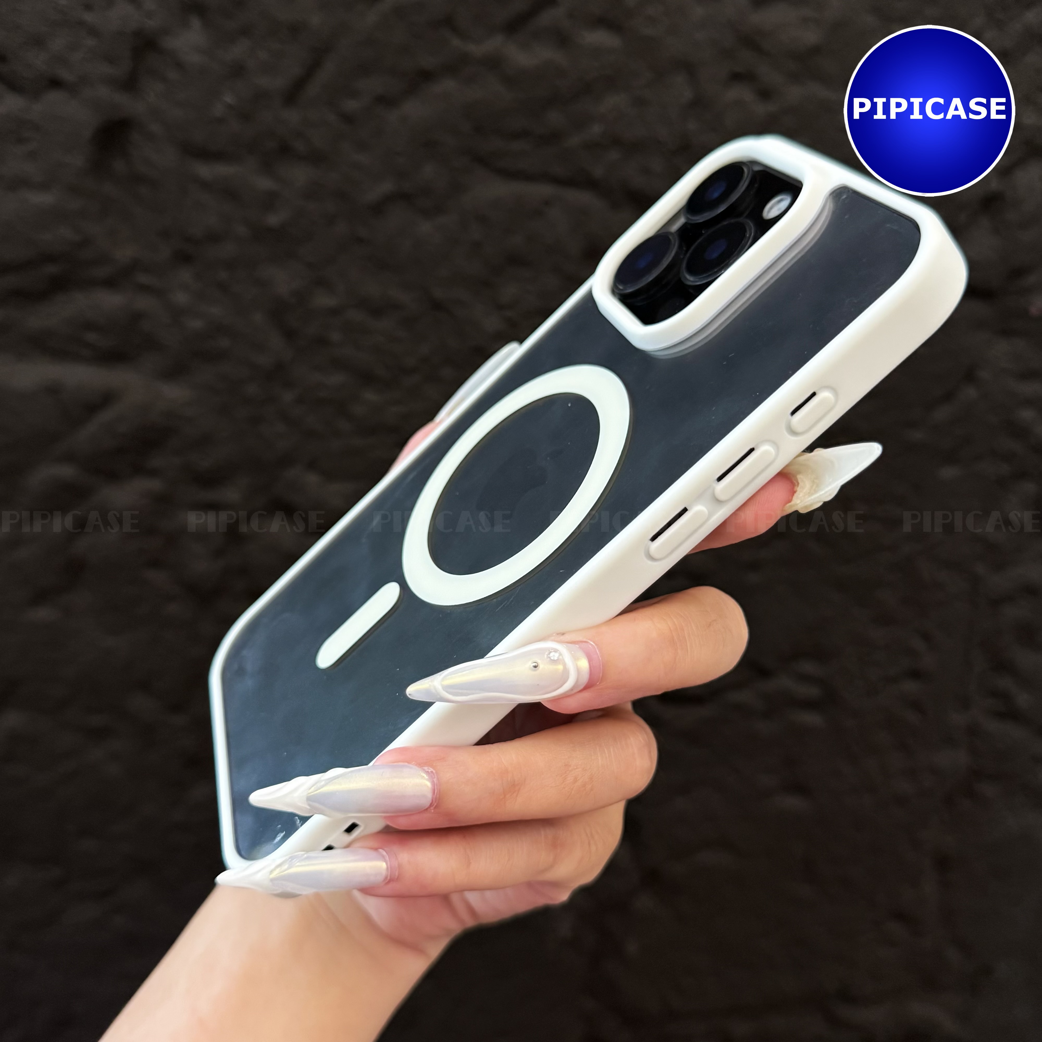 Ốp Lưng iPhone 16 Pro Max - Chic - Trắng_thumbnail_17