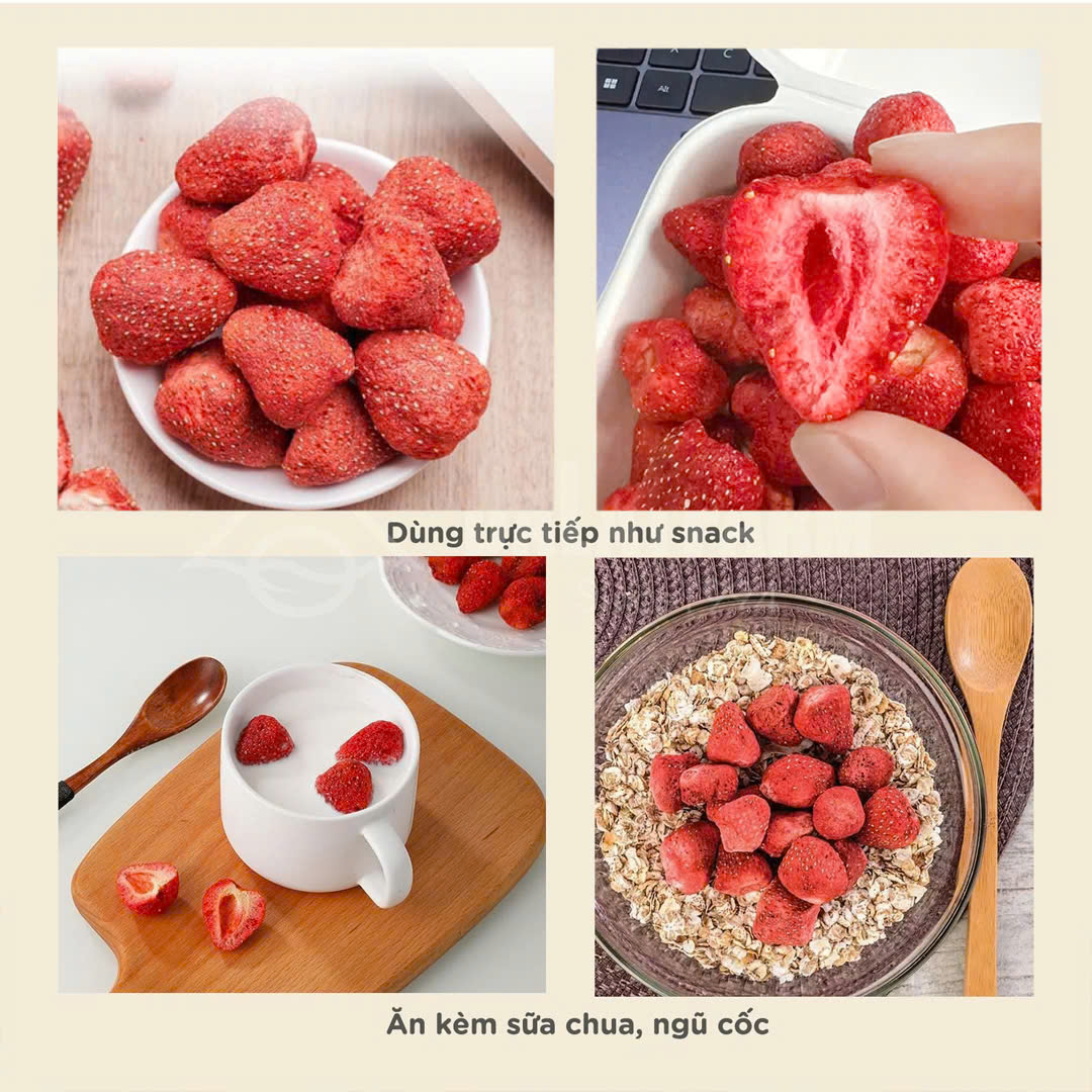 Combo Mãng Cầu Xiêm+Nhãn+Dâu Sấy Thăng Hoa TẶNG Xoài Sấy Dẻo_thumbnail_5