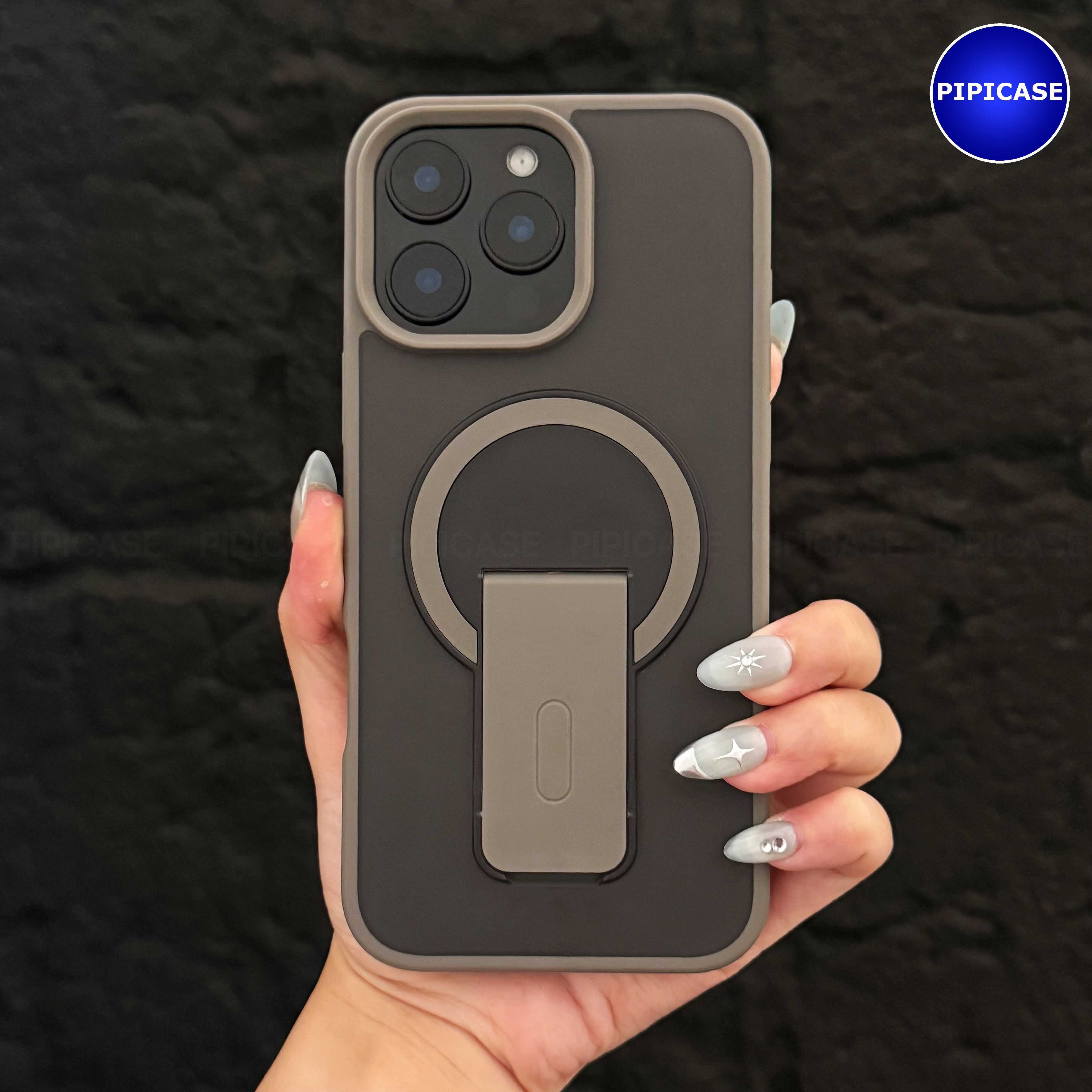 Ốp Lưng iPhone 16 Pro Max - Quin - Xám_thumbnail_17