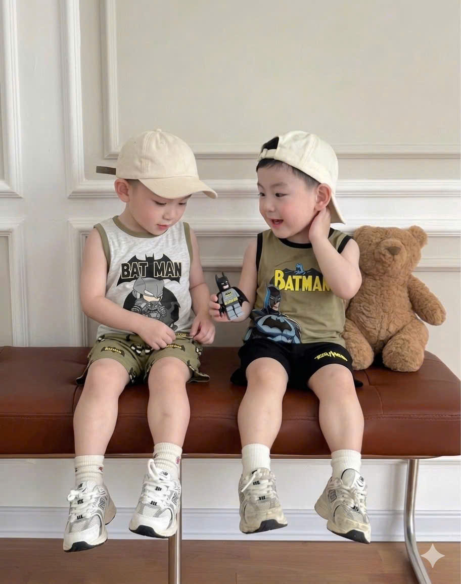 A63 SET 2 BỘ BA LỖ BATMAN 2 MÀU- A100.360