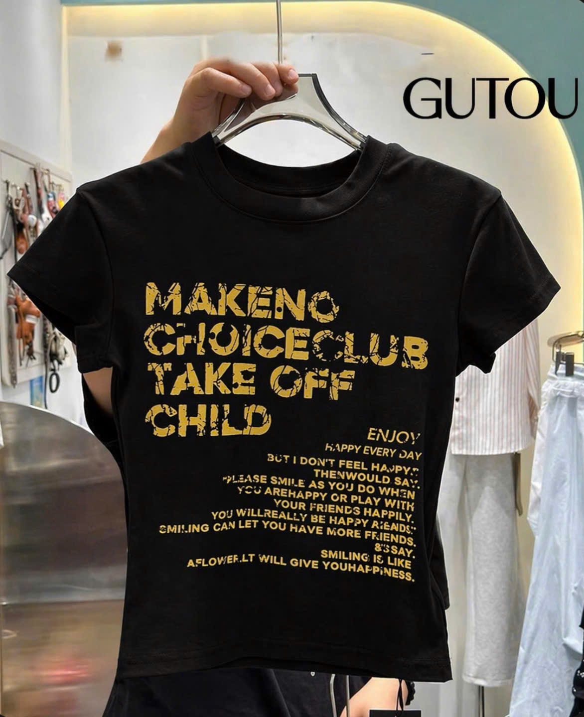 [ GUTOU ] Áo Thun Take Off Tee_thumbnail_4