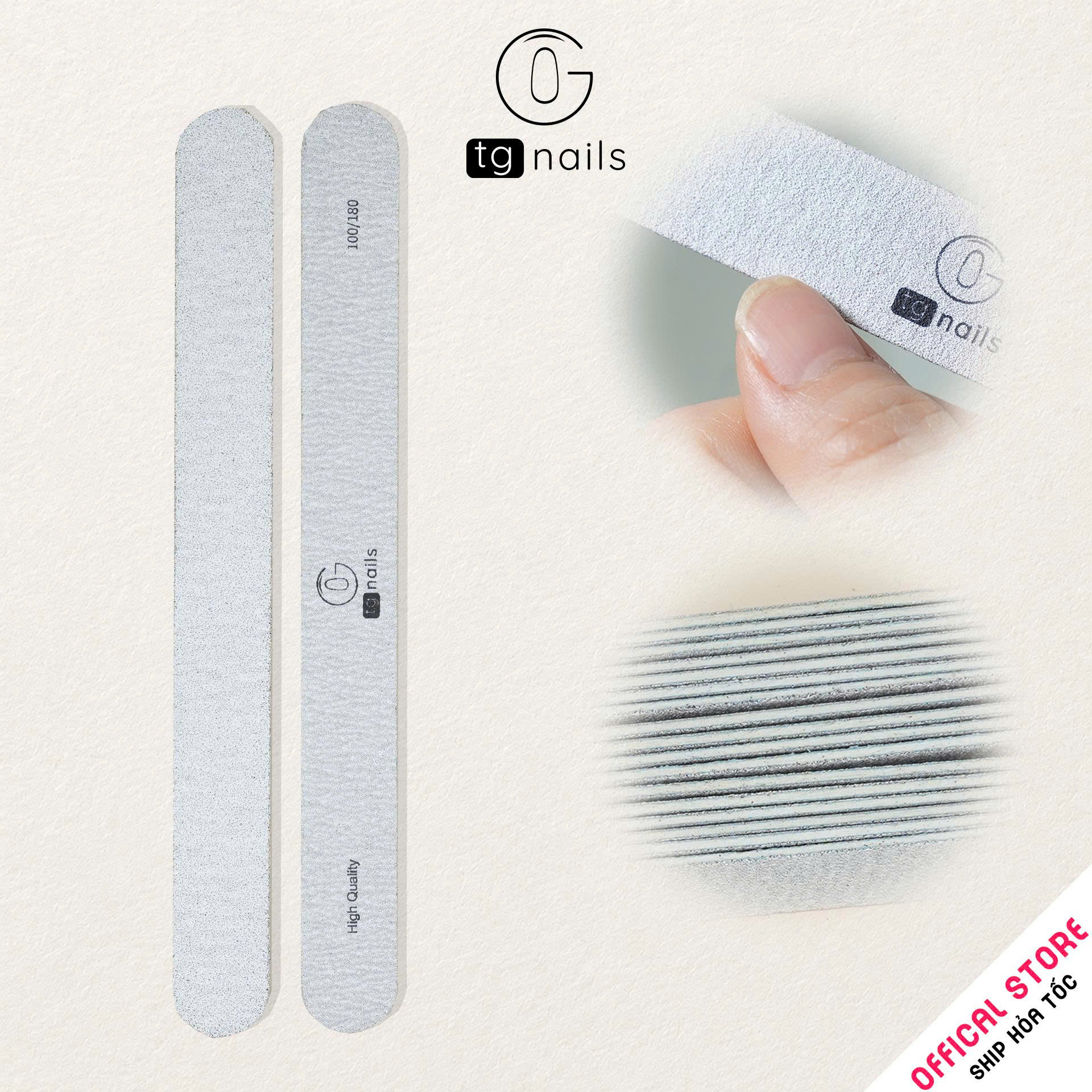 Dụng cụ dũa mài móng tay chân  kt(17.8*1.9)cm(+/-10%), nhãn hiệu TG NAILS -_thumbnail_1
