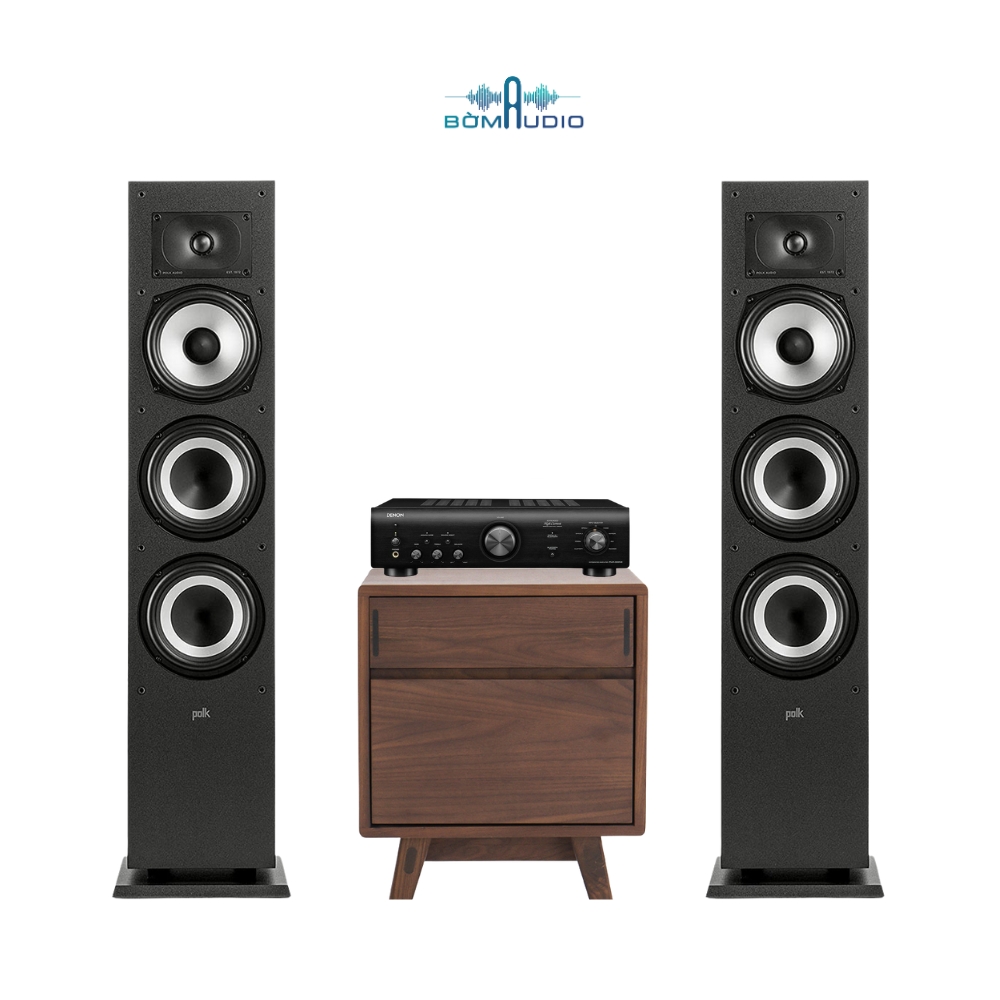 Combo Amply DENON PMA-600NE + Loa Cột POLK AUDIO MONITOR XT60 – PD2_thumbnail_1
