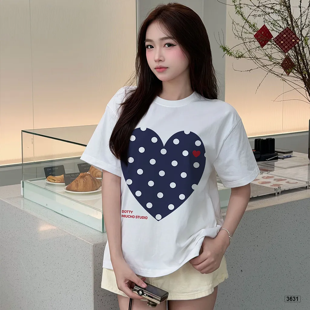 Áo thun boxy nữ phong cách đáng yêu dễ thương Miucho 3631_thumbnail_3