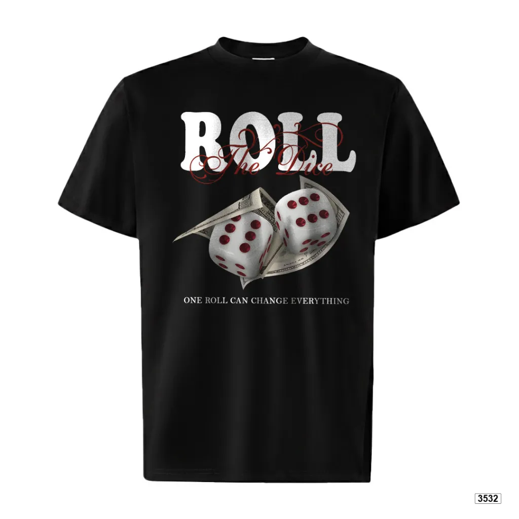 Áo thun nam oversize Roll the dive TeePrint 3532_thumbnail_8