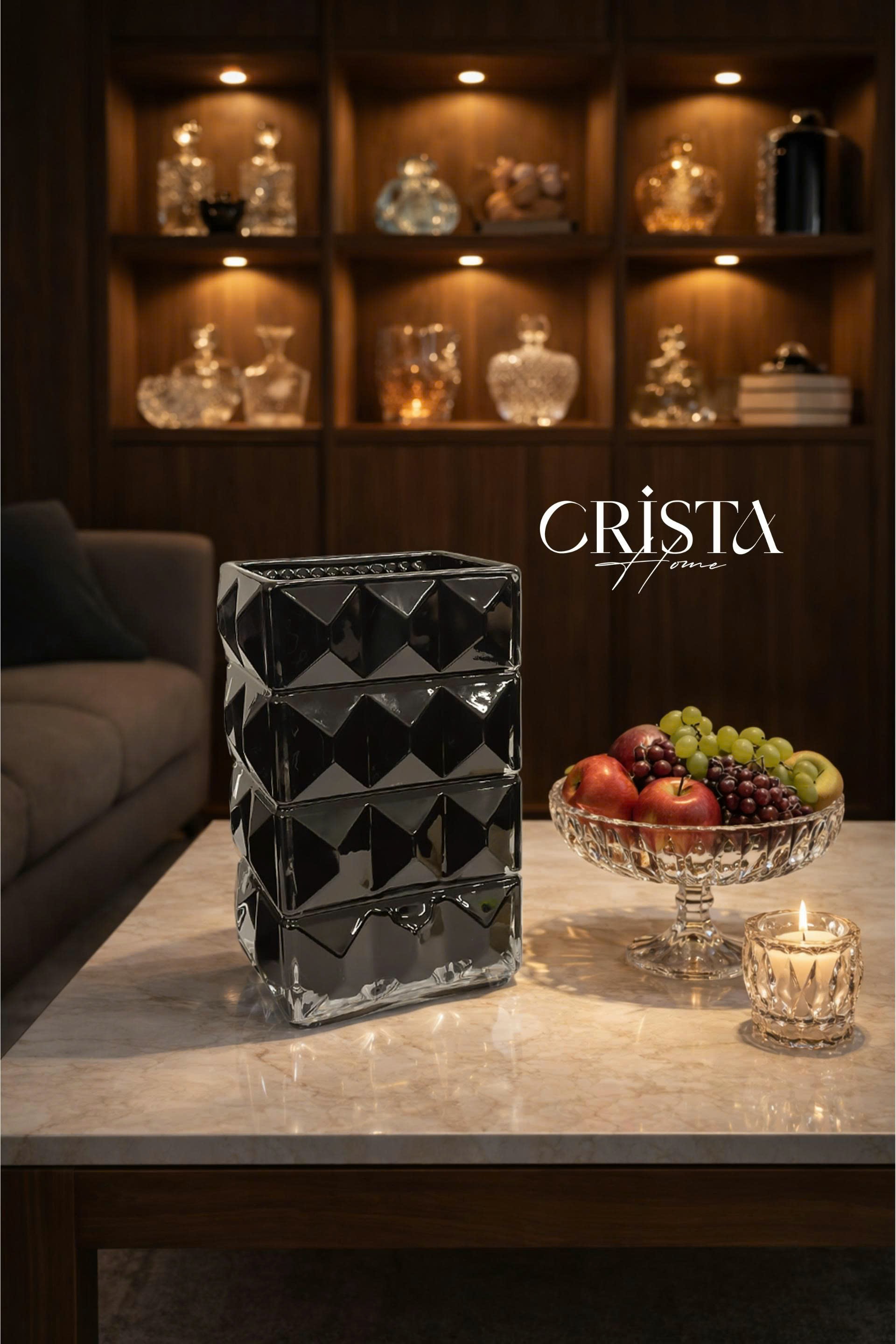 Bình cắm hoa thủy tinh vân kim cương 4 tầng CRISTA HOME 60241_thumbnail_23