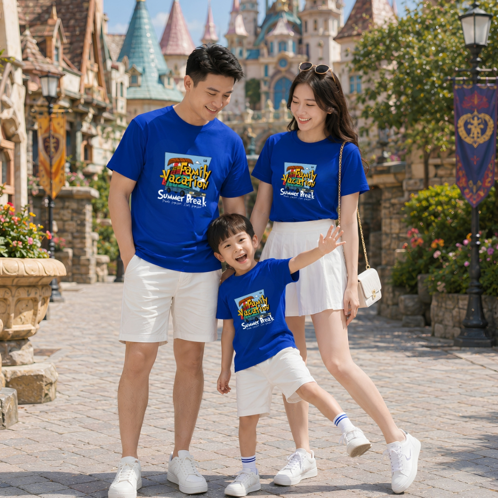 Áo phông gia đình hình Ôto Family Vacation - Loza GD005_thumbnail_1