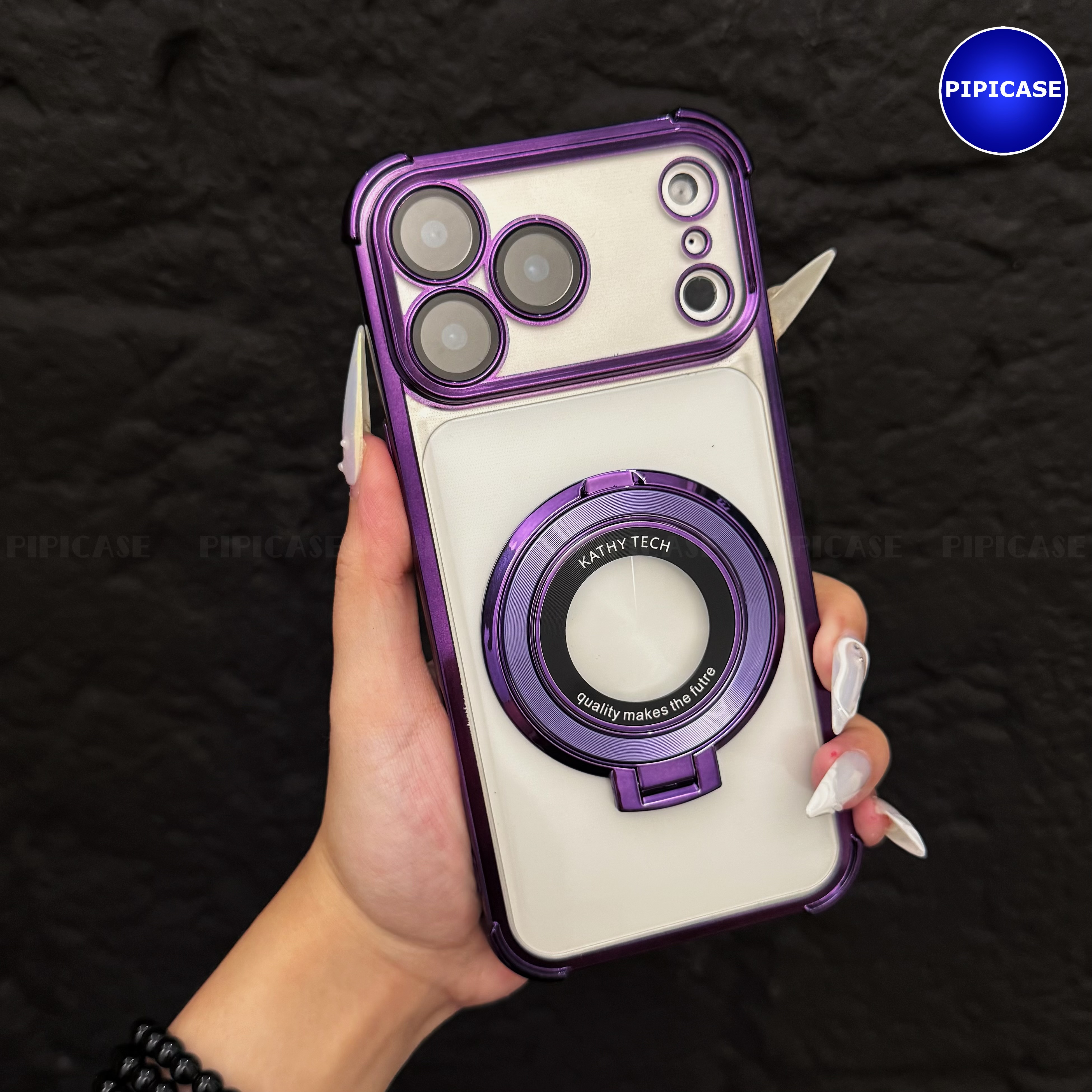 Ốp Lưng iPhone 17 Pro - Ven - Tím_thumbnail_10