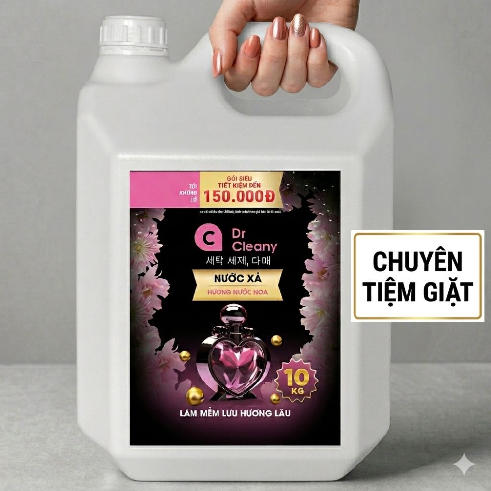 Nước xả Dr Cleany 10KG (Đen)