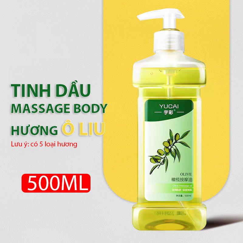 Tinh Dầu Massage Body Không Mùi, Hương Gừng, Hoa Hồng, Oải Hương, Ô Liu Dưỡng Body Dưỡng Ẩm Da_thumbnail_0