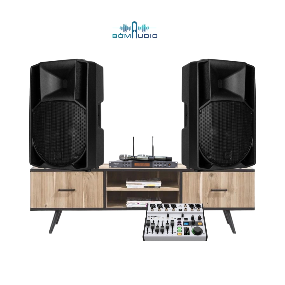 Combo Mixer BEHRINGER FLOW 8 + Micro DBACOUSTIC DB450II + Loa RCF ART 712-A MK5 - B310_thumbnail_1