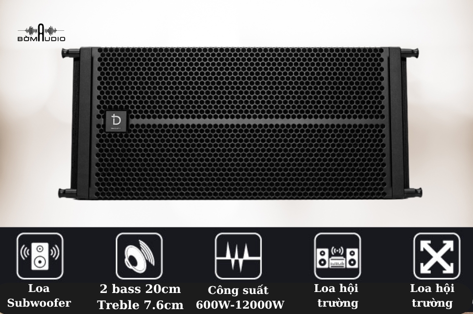 Đánh giá chất lượng loa array DBAcoustic VRAY208