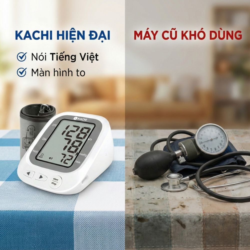 Máy đo huyết áp bắp tay Kachi JN-163B MK | Trợ lý AI đọc kết quả tiếng Việt | Hỗ trợ người cao tuổi mắt kém_thumbnail_7