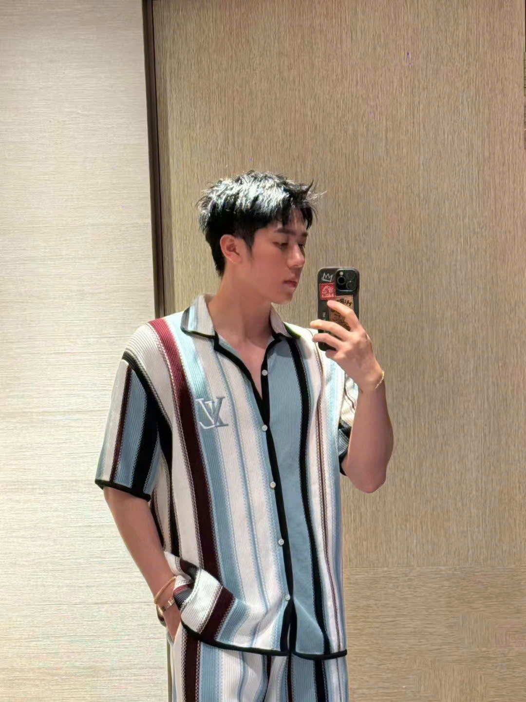 Sơ mi LV Cộc