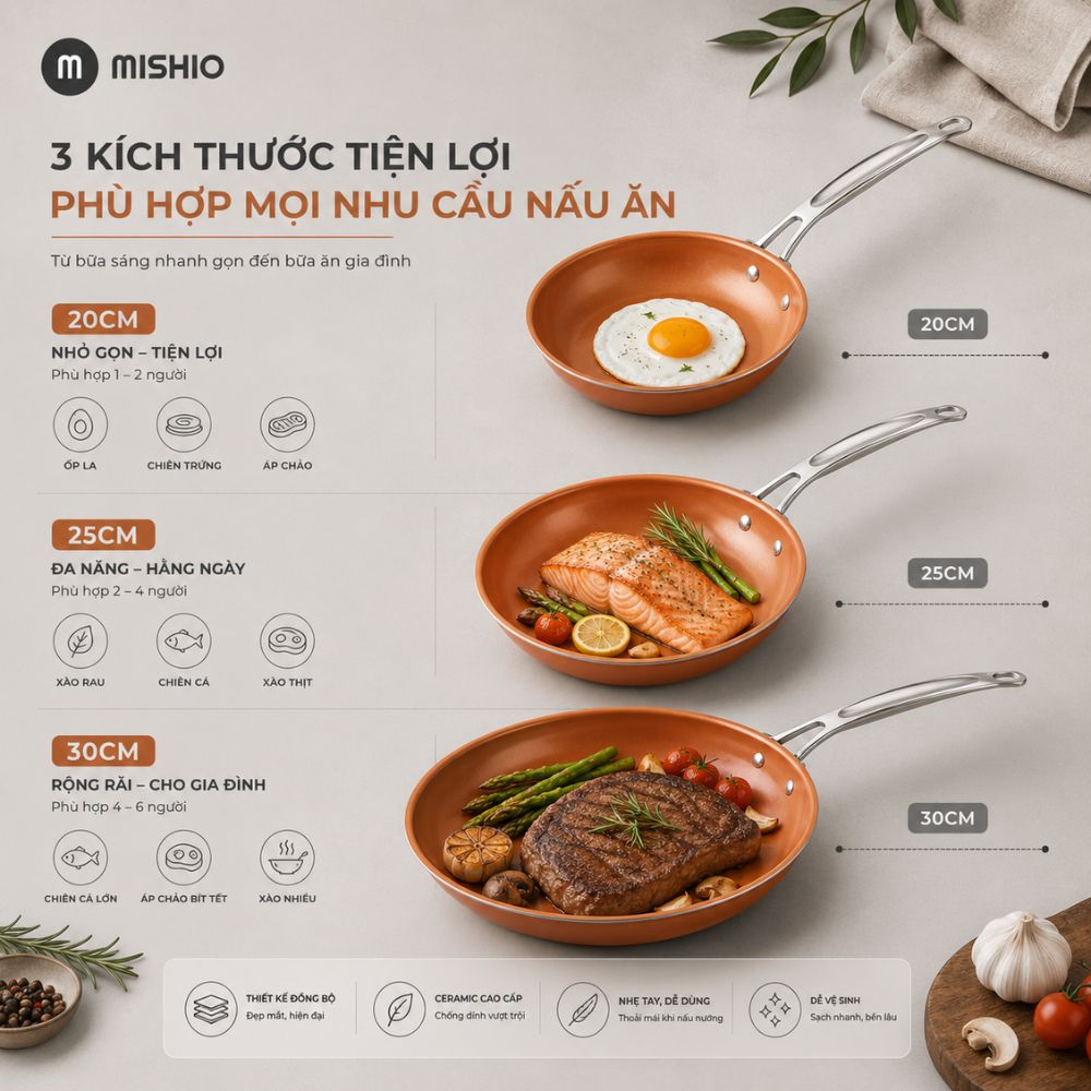 Chảo Chống Dính Đáy Từ Mishio Size cm MK430 - Chống Dính Gốm Cao Cấp, An Toàn Sức Khỏe, Dùng Cho Mọi Loại Bếp_thumbnail_6