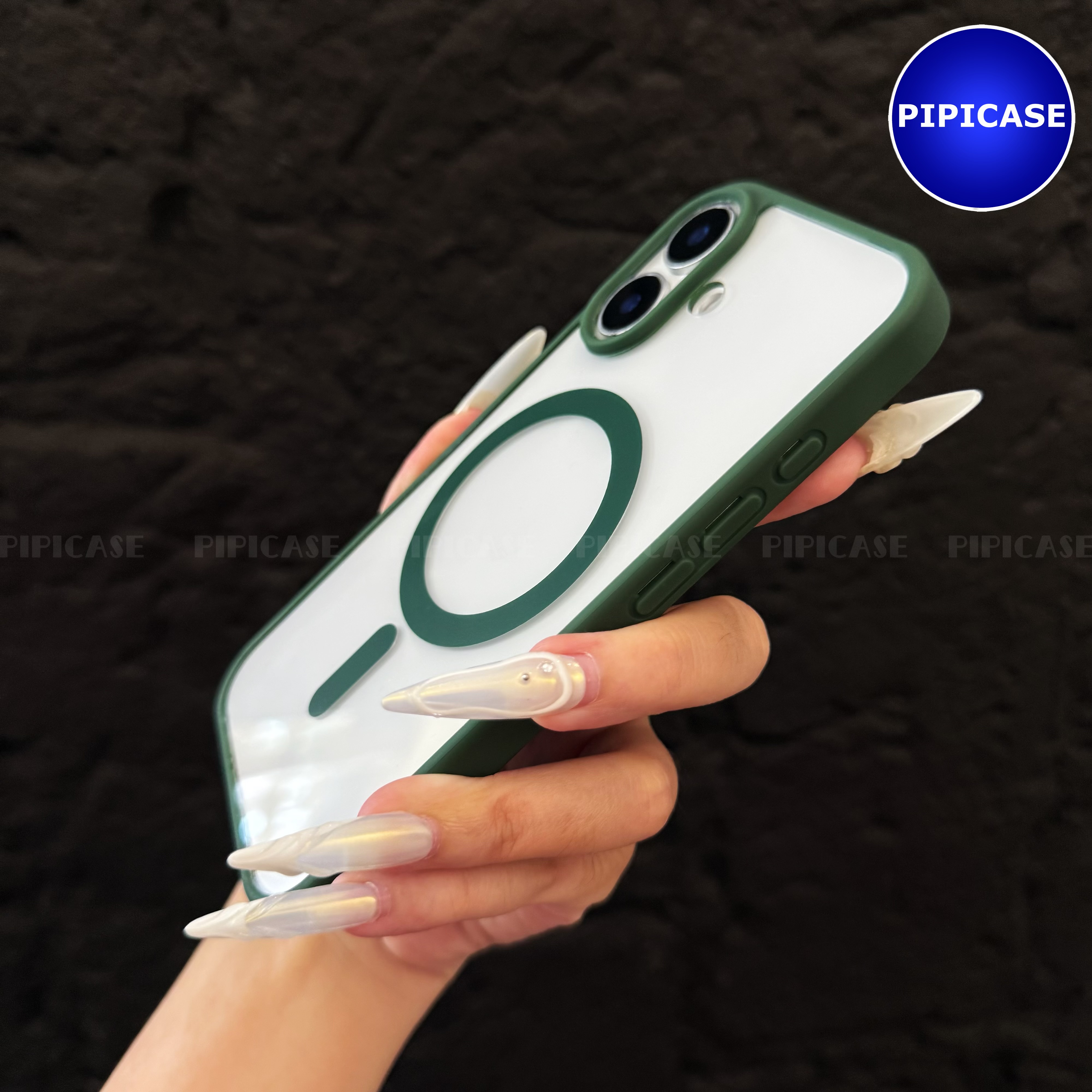 Ốp Lưng iPhone 16 Plus - Chic - Xanh Lá_thumbnail_6