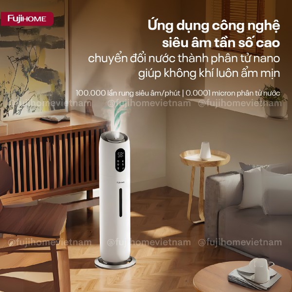Máy Tạo Ẩm, Xông Tinh Dầu, khử khuẩn UV điều khiển WIFI HM10UV-WIFI_thumbnail_7