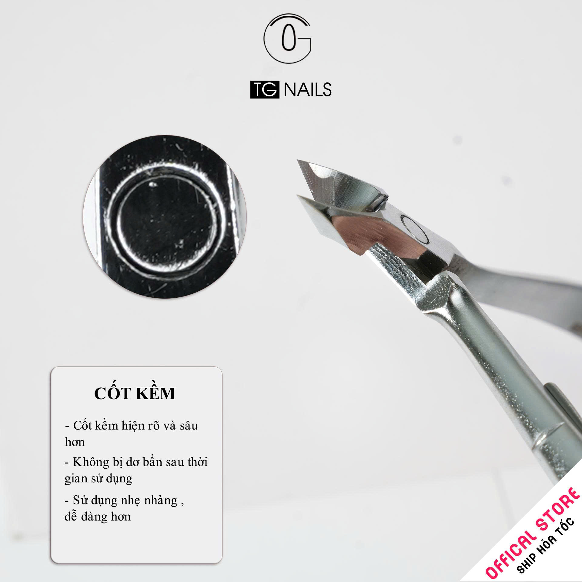 Kềm cắt da mang vuông màu bạc Pro 3_thumbnail_2