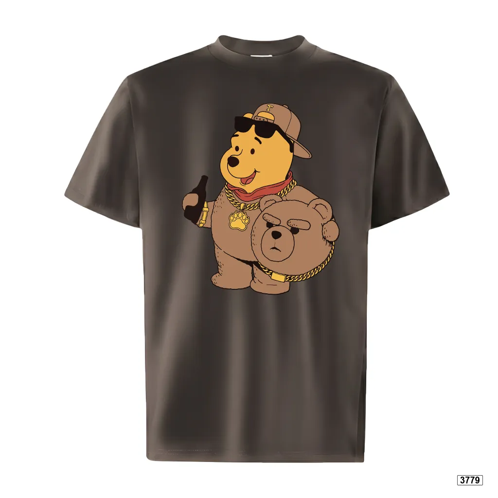 Áo thun form rộng hoạt hình Poooh trẻ trung dễ phối outfit hằng ngày TeePrint 3779_thumbnail_13
