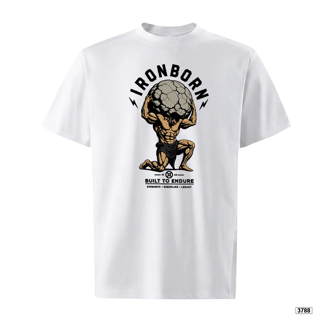 Áo thun nam oversize Ironborn phong cách đường phố basic TeePrint 3788_thumbnail_6