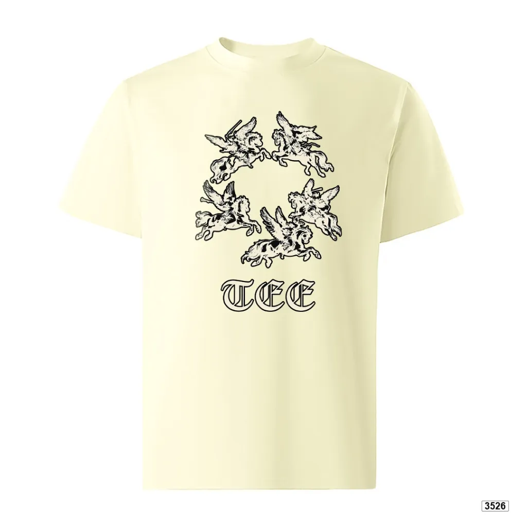 Áo thun nam form rộng Angel Horse TeePrint 3526_thumbnail_9