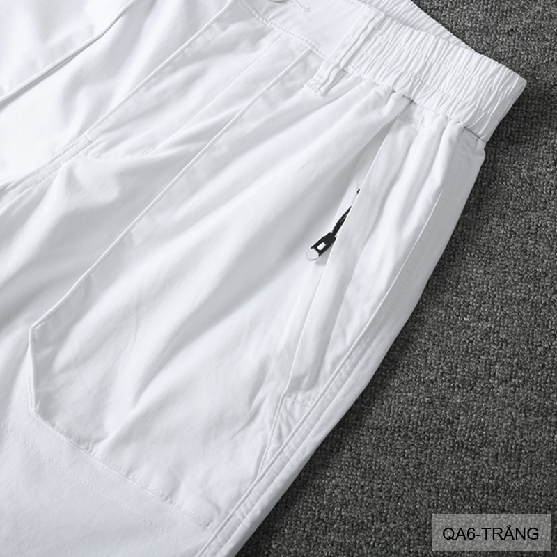 QA6 - Quần short nam dáng rộng phong cách Hàn Quốc, chất cotton thoáng mát, ống đứng, 5 tấc, có túi kéo_thumbnail_13
