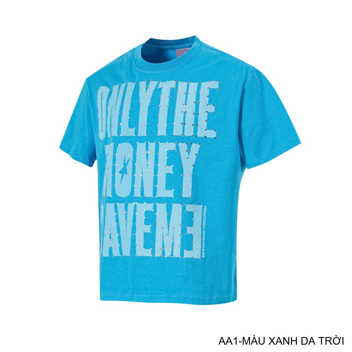 AA1 - Áo thun nam cổ tròn in chữ retro phong cách streetwear, cotton , dáng vừa vặn, 4 màu thời thượng_thumbnail_49
