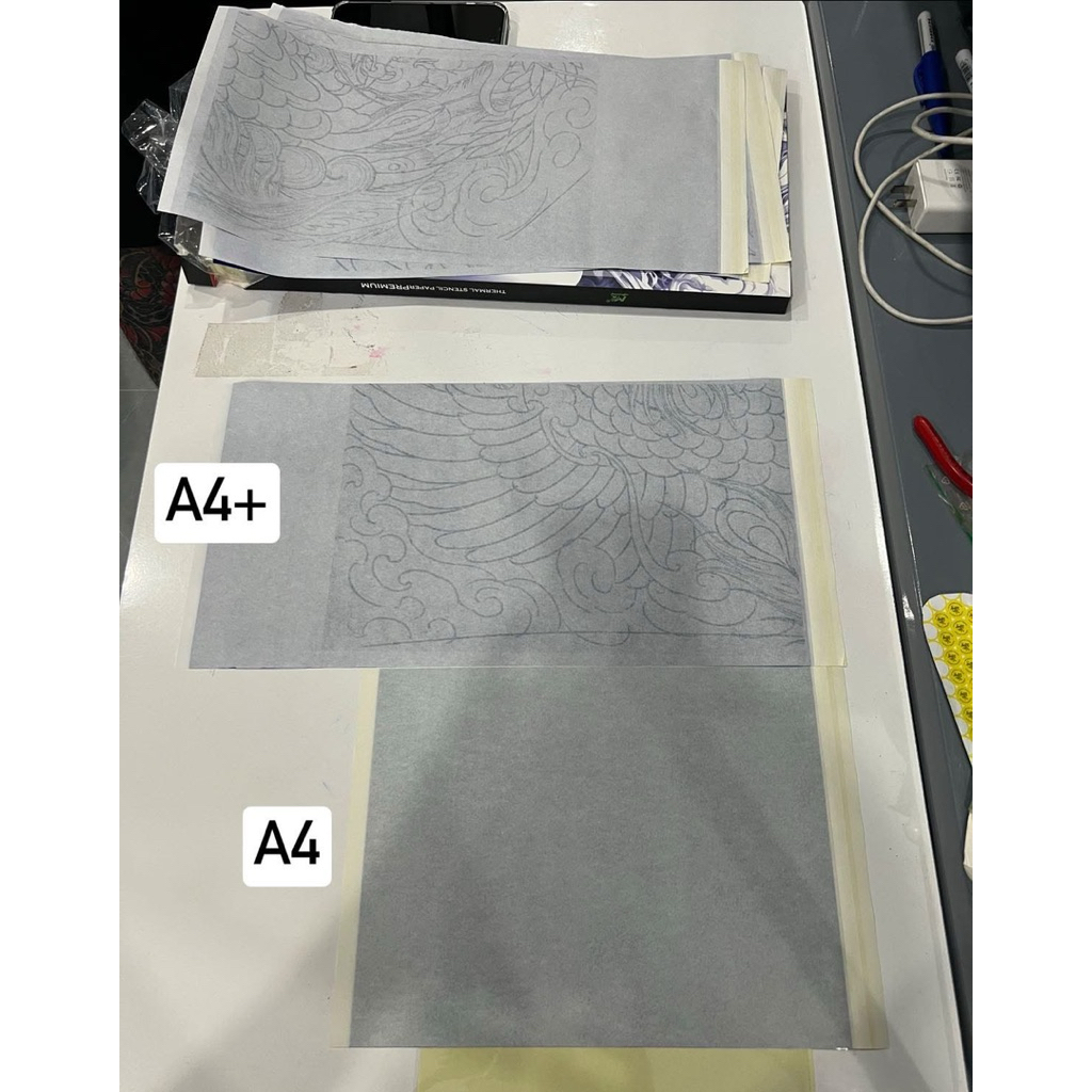 Giấy than PORTRAIT (A4 mở rộng) - Giấy than nhiệt 4 lớp - (Hộp 100 tờ)_thumbnail_2