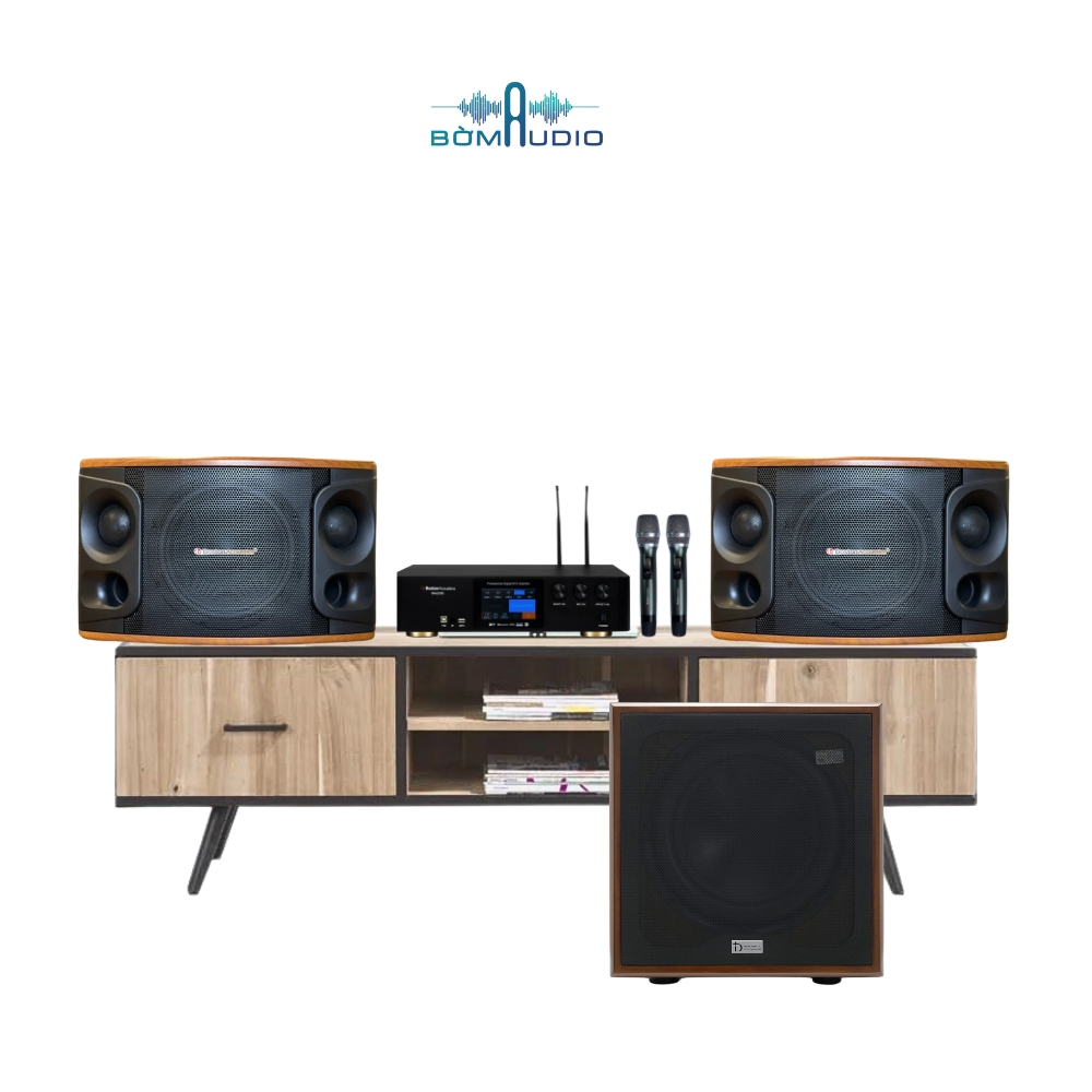 Combo Amply BOSTON ACOUSTIC LX-H5 + Loa Karaoke SUMICO SU2250 + Loa Subwoofer DBACOUSTIC KS312SA - B319_thumbnail_0