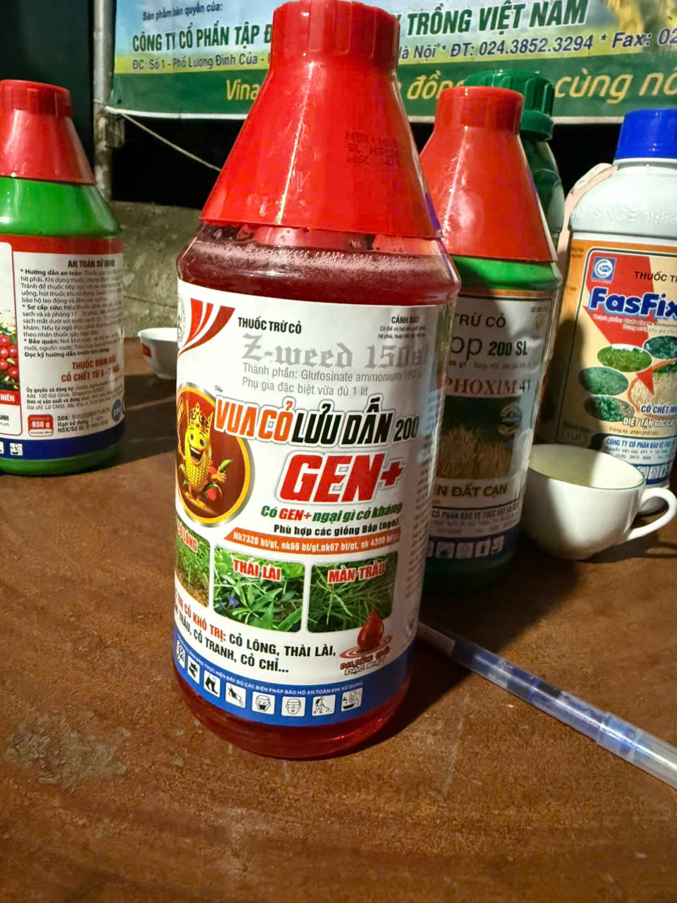 Thuốc diệt cỏ Z-weed 150SL (Vua cỏ lưu dẫn GEN+)