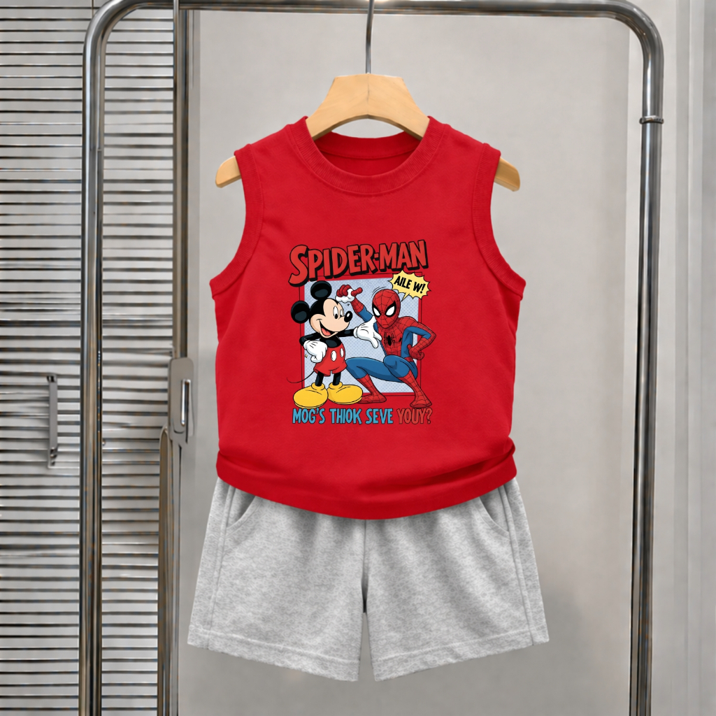 Set bộ ba lỗ bé trai hình 