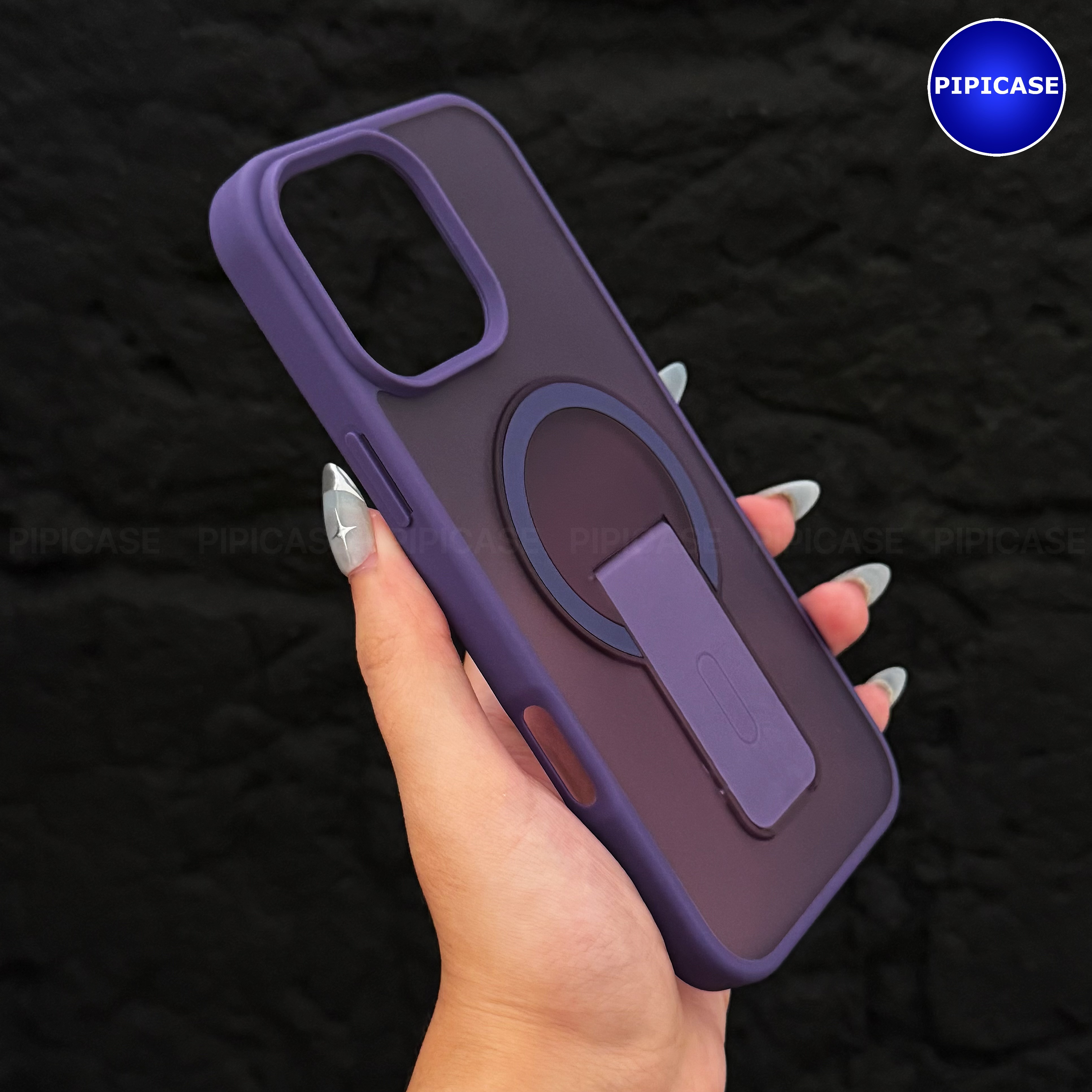 Ốp Lưng iPhone 16 Pro Max - Quin - Tím Đậm_thumbnail_15