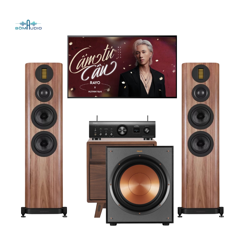 Combo Amply DENON PMA-900HNE + Loa Cột WHARFEDALE EVO 5.4 + Loa Subwoofer KLIPSCH R-120SW  – DK11_thumbnail_0