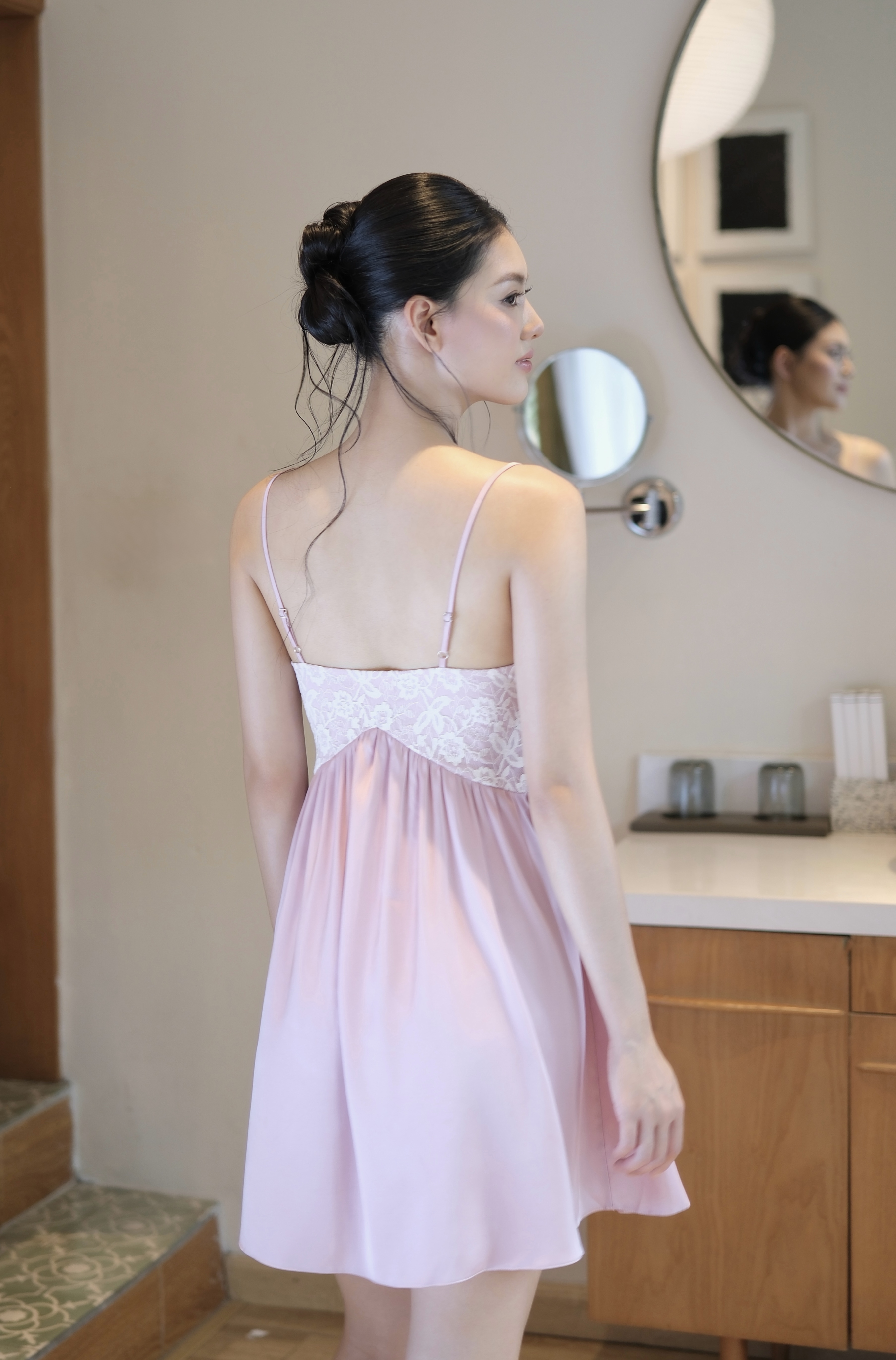 Váy Lụa Phối Ren V54_thumbnail_4
