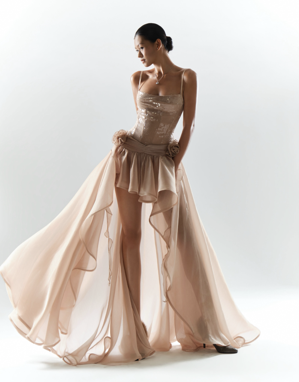 BUBBLE - BEAVER AURA LONGSKIRT ( TÙNG VÁY )