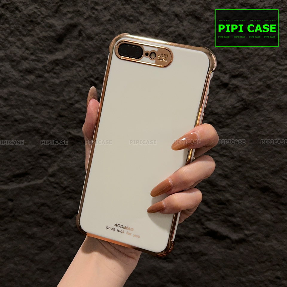 Ốp Lưng iPhone 7 Plus / 8 Plus - Luxury - Trắng