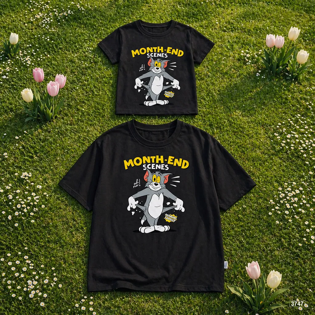 Áo thun bé và gia đình mèo Tôm Kado 3747_thumbnail_6