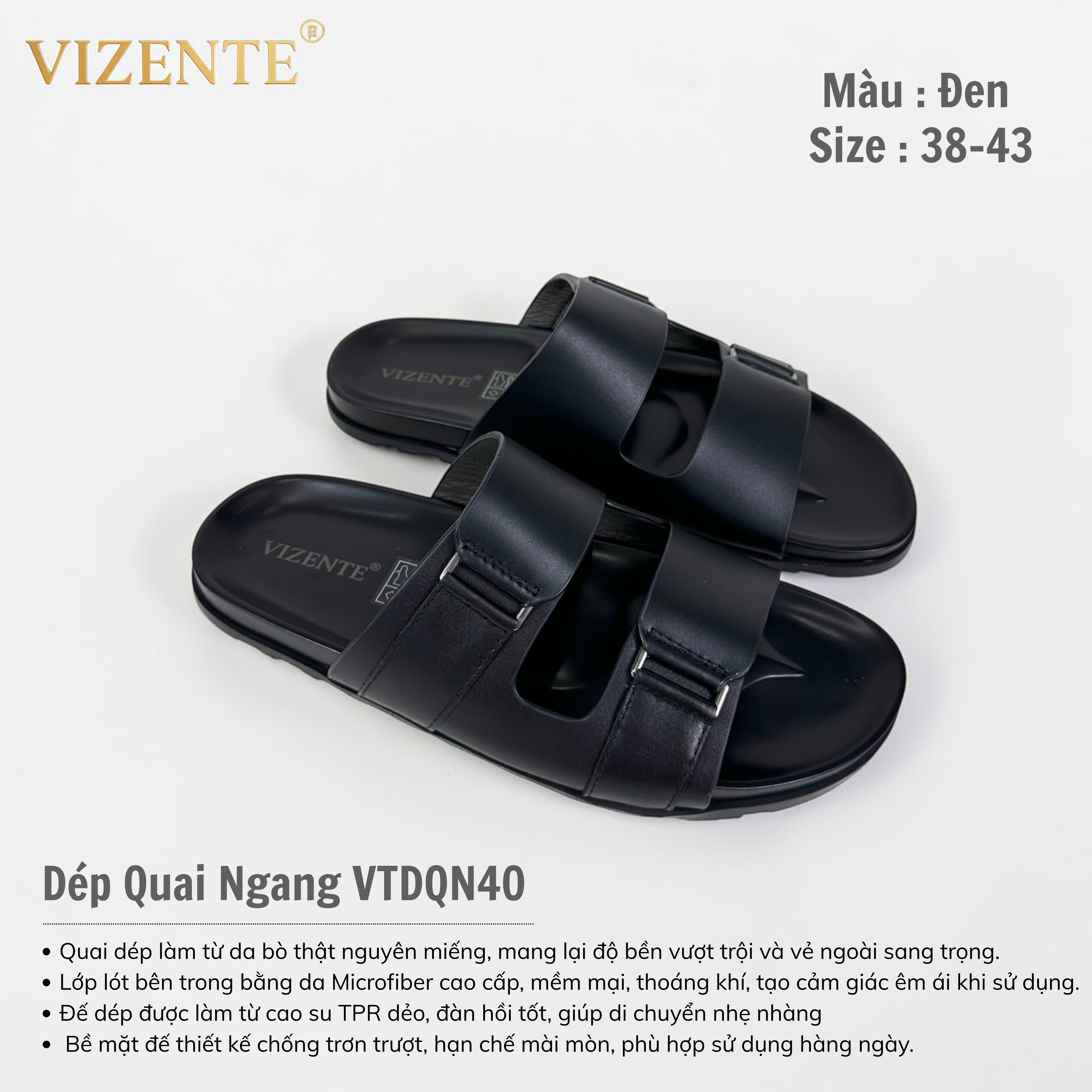 Dép Quai Ngang VT40