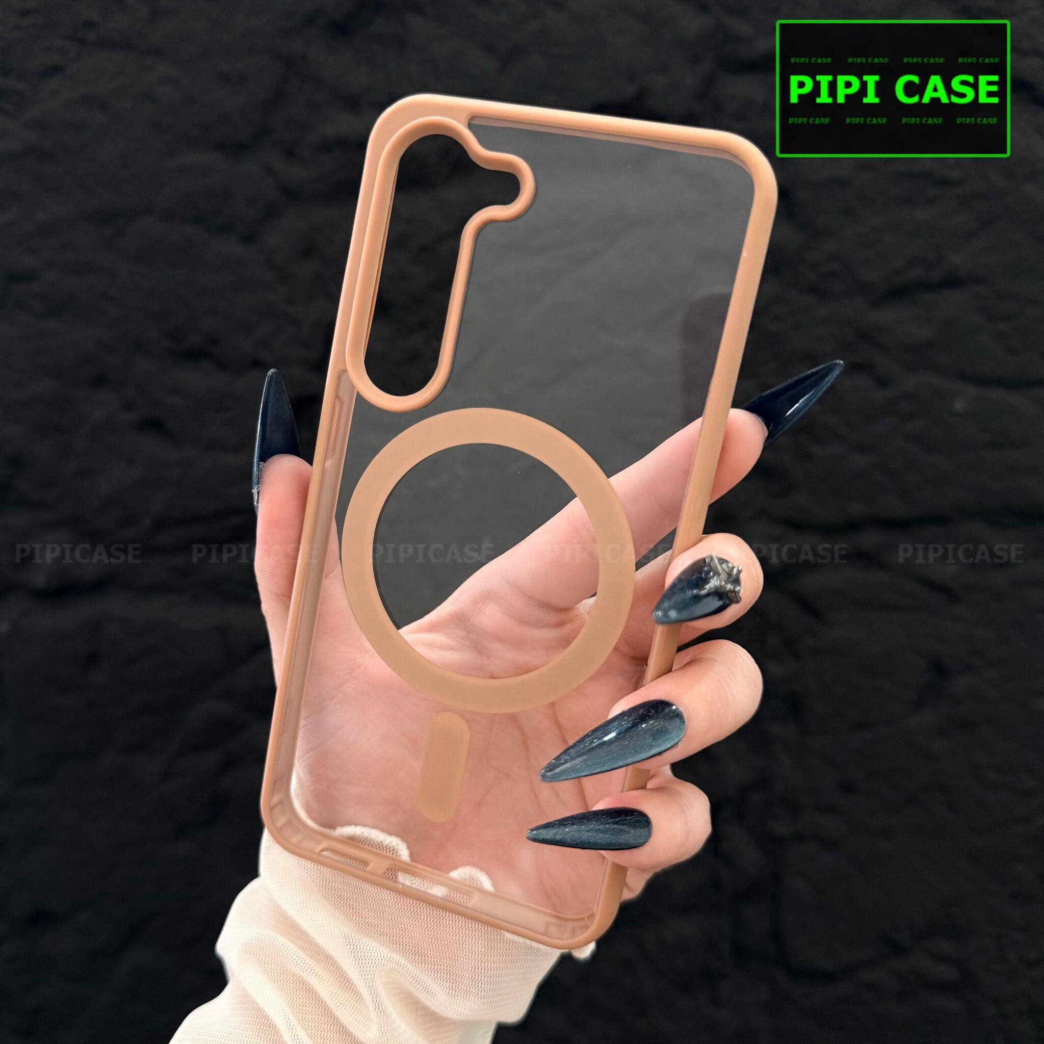 Ốp Lưng Samsung S23 Plus 5G - Chic - Nâu Nhạt_thumbnail_3