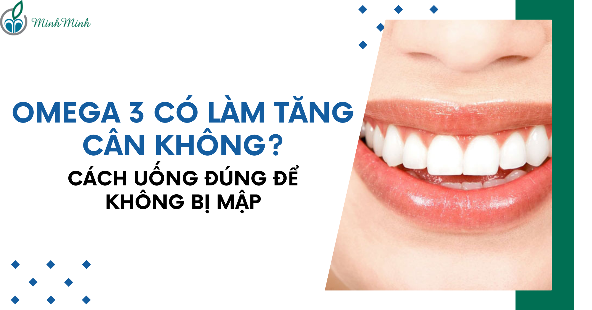 Omega 3 có làm tăng cân không? Cách uống đúng để không bị mập