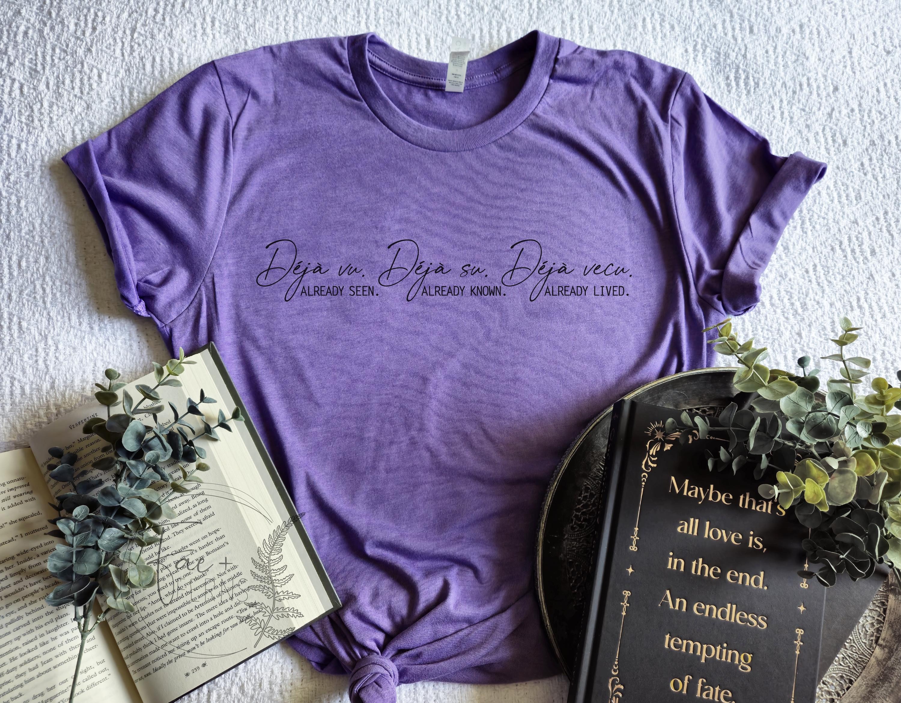 Already Lived | Book Lovers T-Shirt DEJAVU_thumbnail_6
