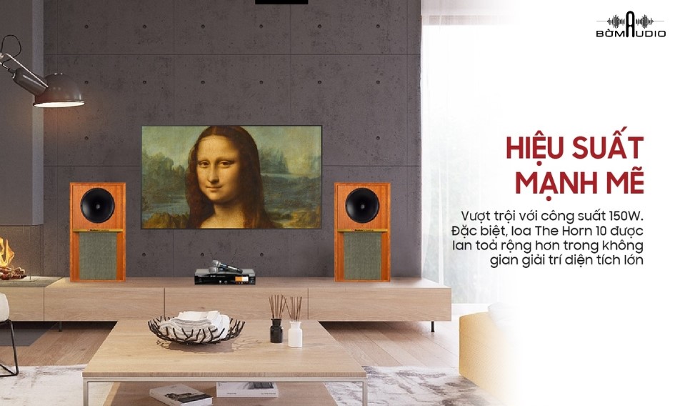Công suất hoạt động ấn tượng